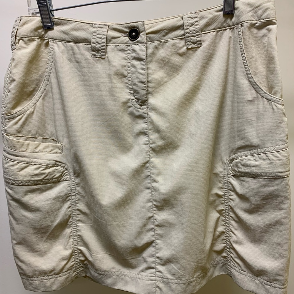 Exofficio Women’s Beige Skirt Size 8